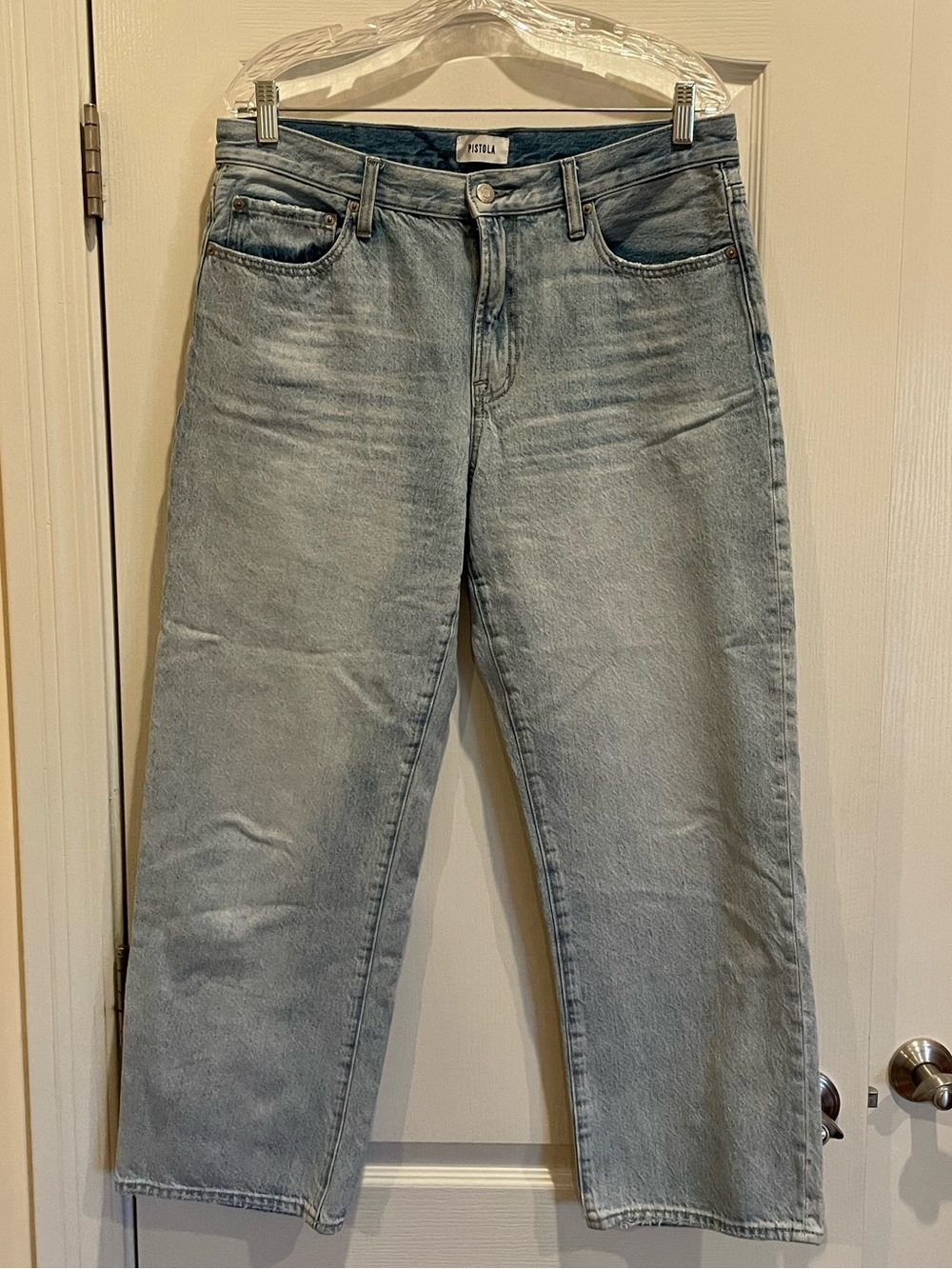 Pistola Women’s Lexi Mid Bowed Straight Leg Jeans